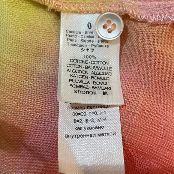 FORTE FORTE Camicia Voile Tartan Button Up Blouse - Picture 6 of 6